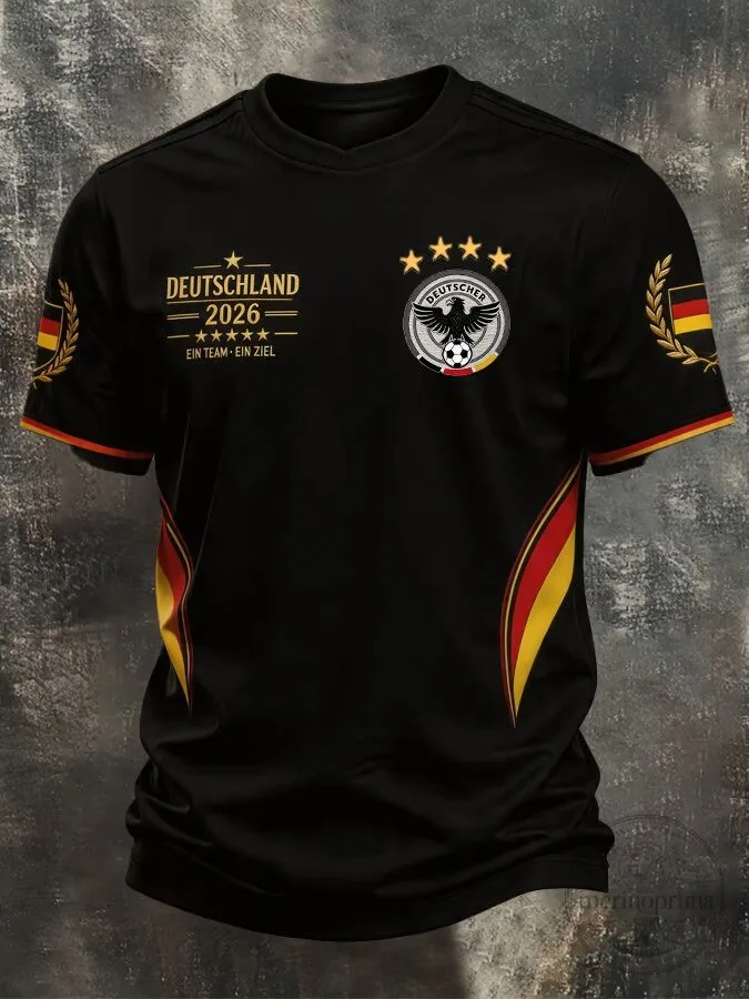 Germany National Football Team Black 2026 World Cup Soccer Jersey