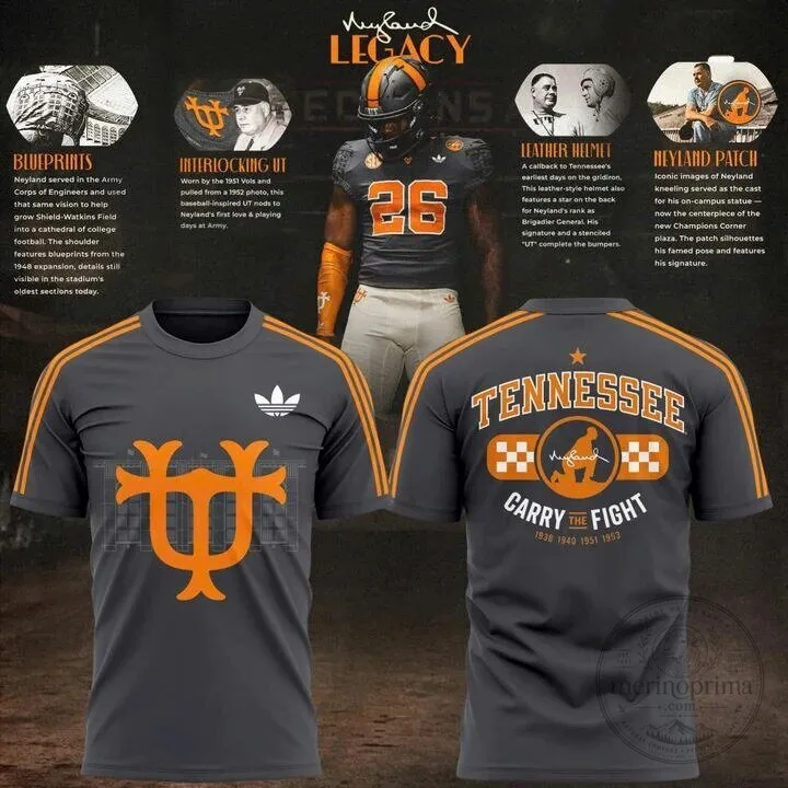 Tennessee Football Neyland Legacy Special Edition T-Shirt