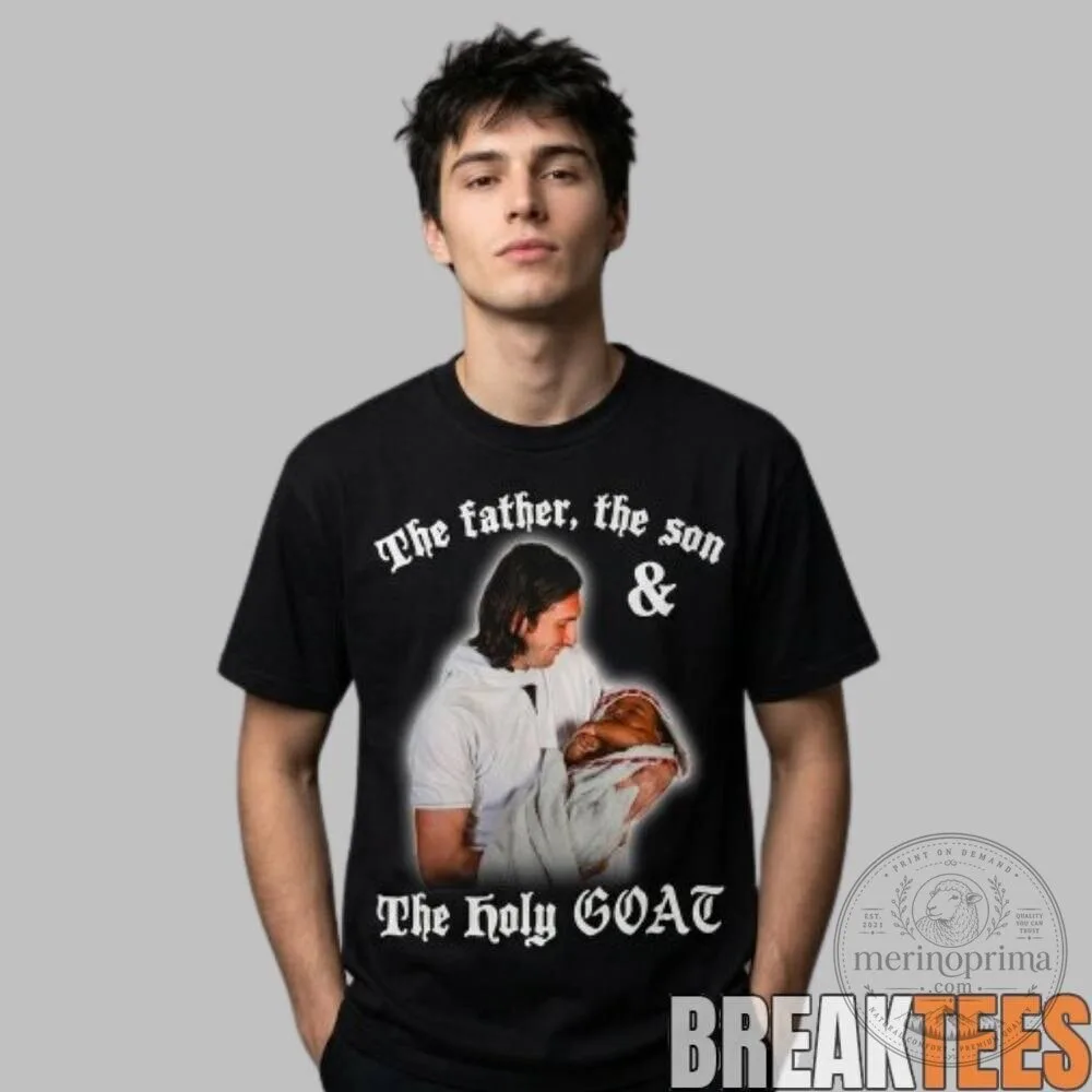 The Father The Son And The Holy Goat Patrick Mahomes Kansas City Football T-Shirt
