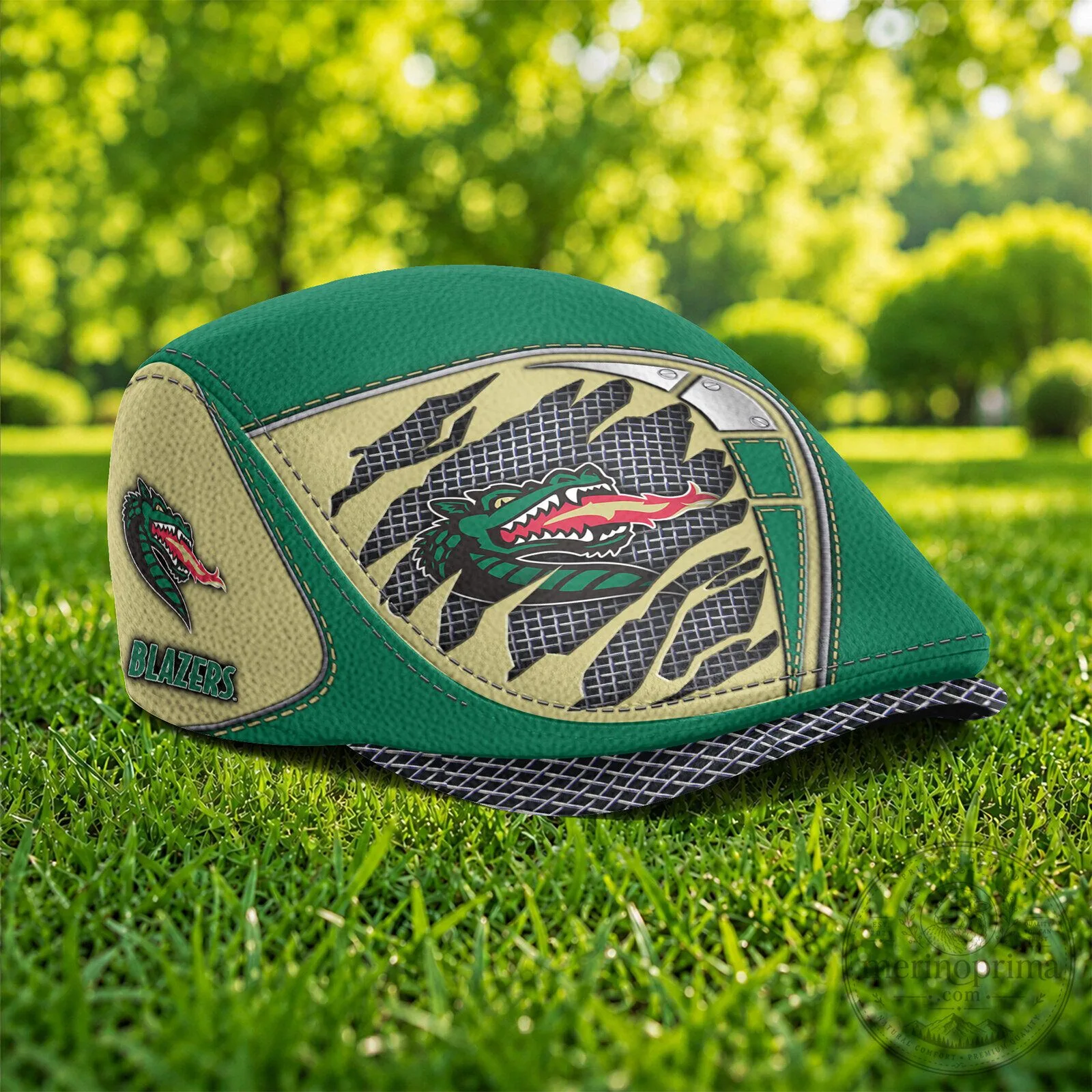 University of Alabama at Birmingham Blazers NCAA Flat Cap Hat 9 University of Alabama at Birmingham Blazers NCAA Flat Cap Hat