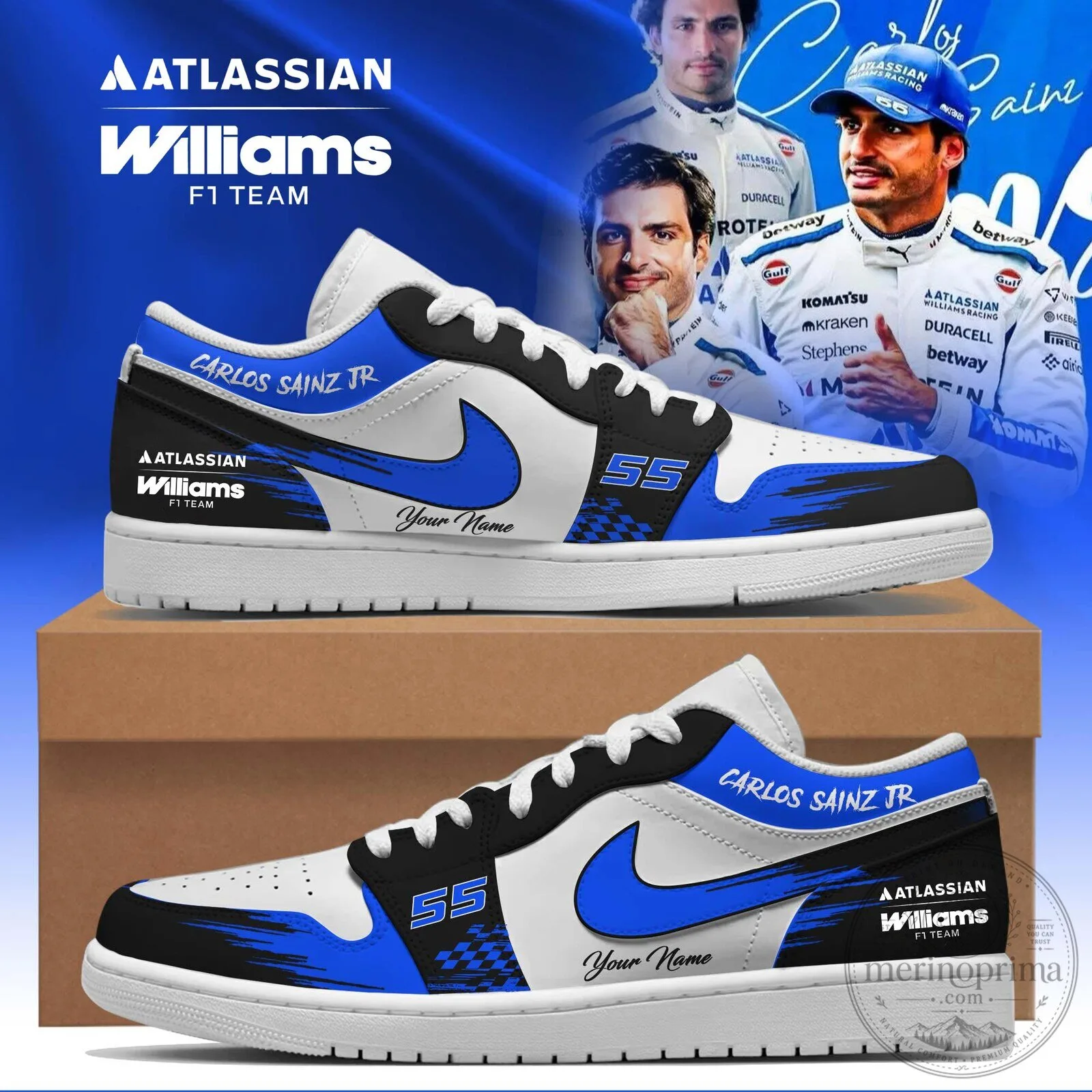 Formula 1 Special “Carlos Sainz Jr.” 2026 Limited Edition Sports Shoes