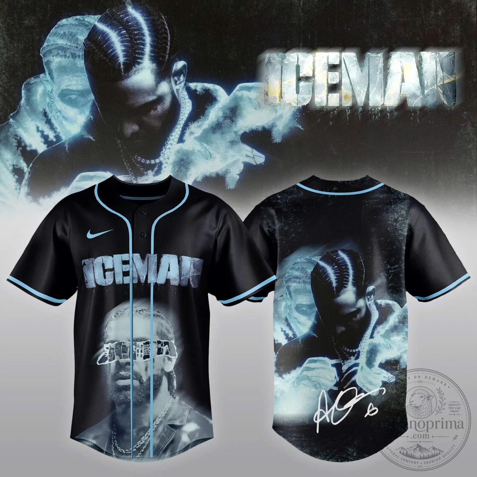 _Drk ICEMAN New 2026 Album Pre-Release Limited Edition Jersey - BTF Trend