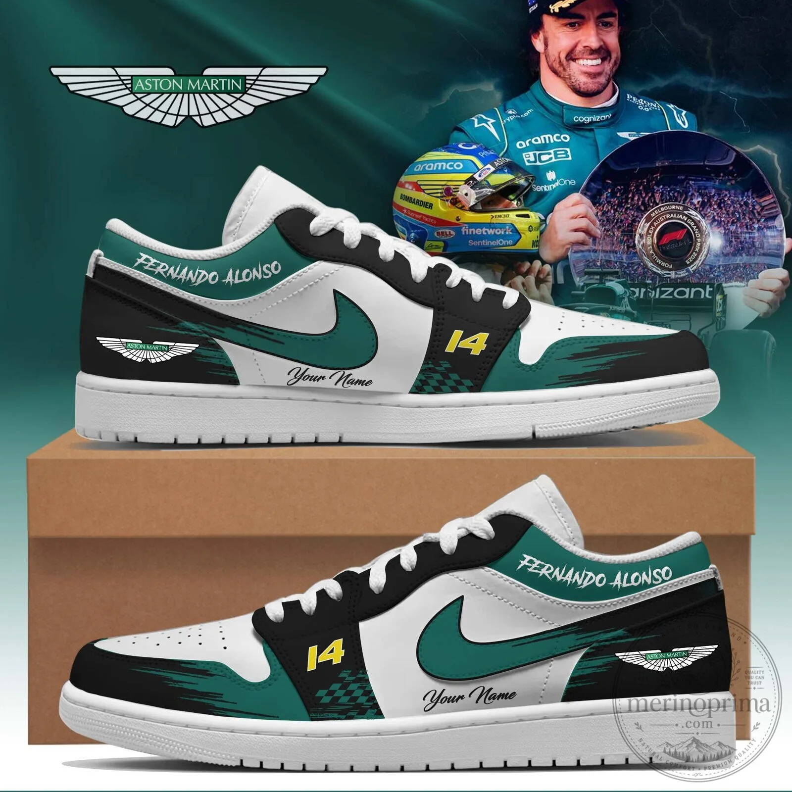 Formula 1 Special “Fernando Alonso” 2026 Limited Edition Sports Shoes