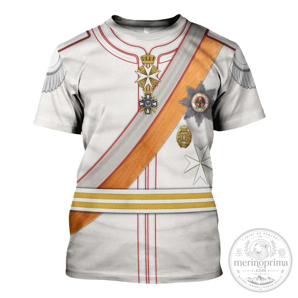 Kaiser Wilhelm II Imperial German Uniform Hoodie 21 Kaiser Wilhelm II Imperial German Uniform Hoodie