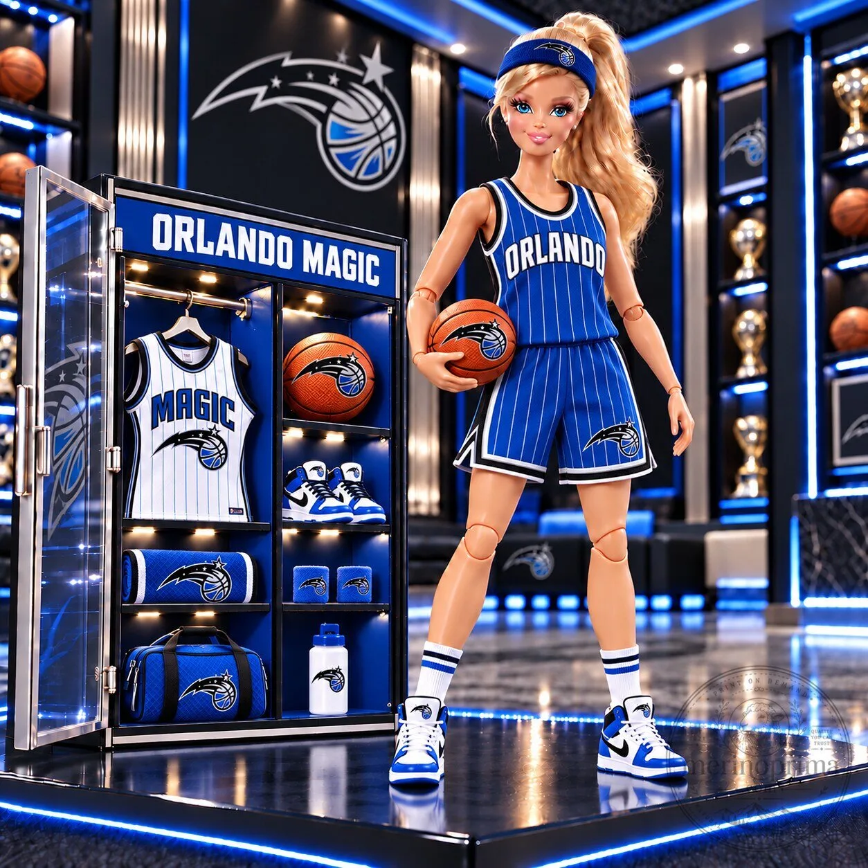 Barbie Orlando Magic Basketball Player Commemorative Doll with Accessories