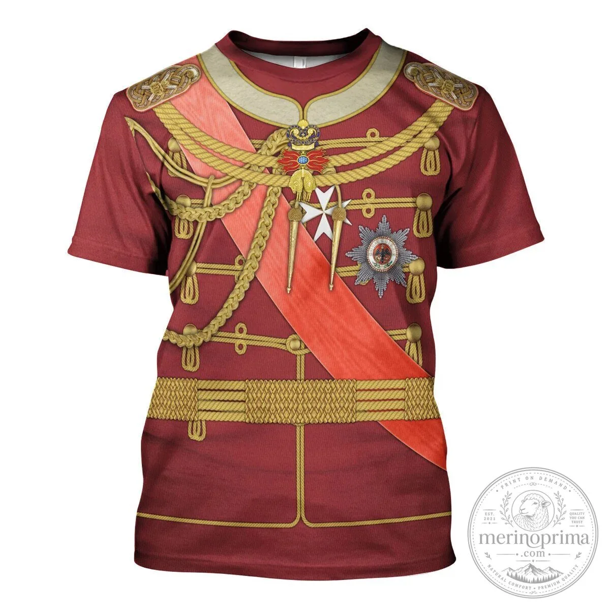 Historical Cosplay Set: Hoodie and Pants Inspired by Kaiser Wilhelm II's Imperial German Uniform 24 Historical Cosplay Set: Hoodie and Pants Inspired by Kaiser Wilhelm II