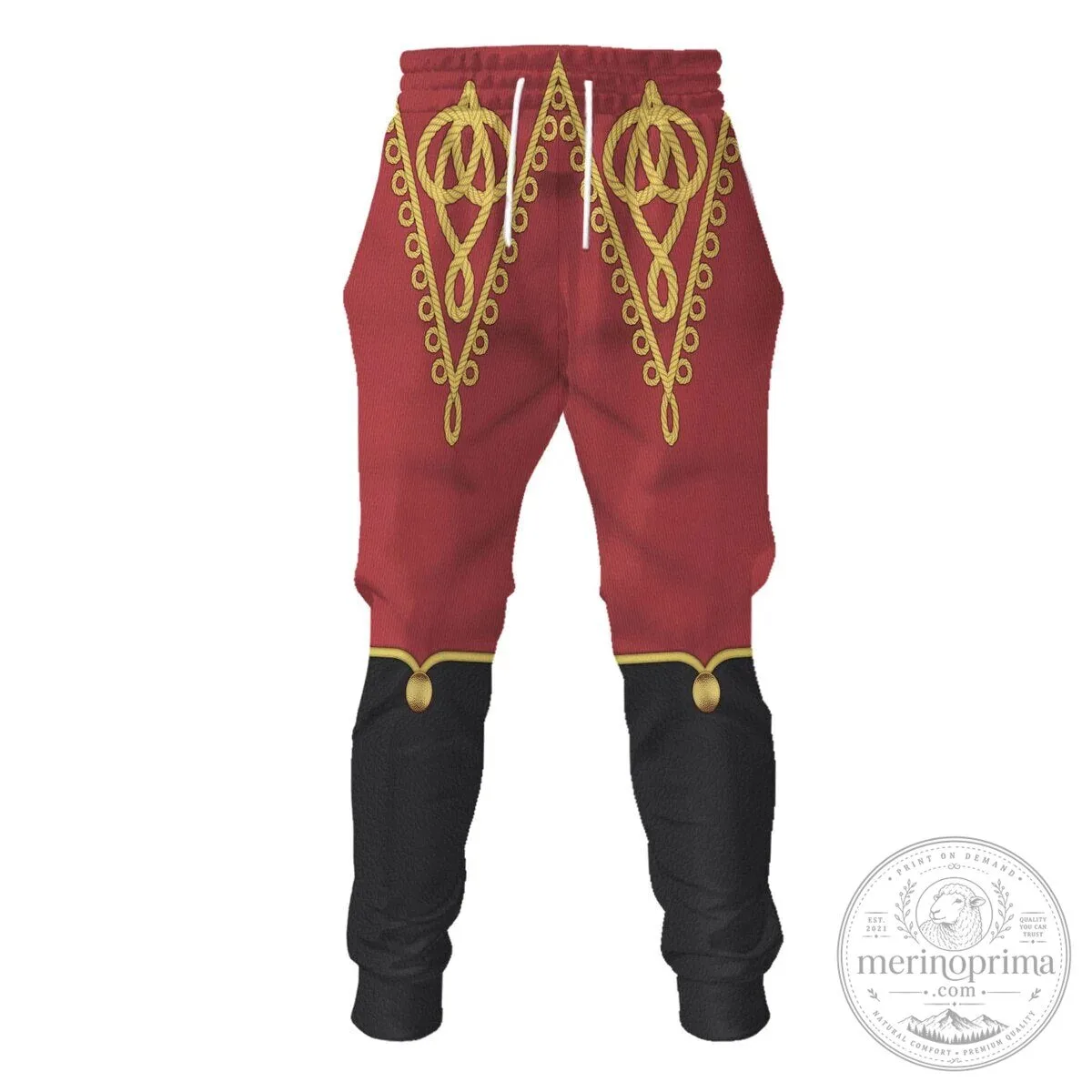 Historical Cosplay Set: Hoodie and Pants Inspired by Kaiser Wilhelm II's Imperial German Uniform 27 Historical Cosplay Set: Hoodie and Pants Inspired by Kaiser Wilhelm II
