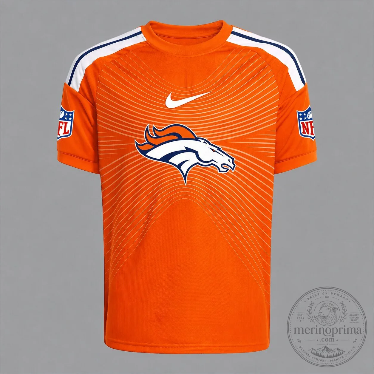 Denver Broncos Nike NFL Game Day Orange Football Jersey