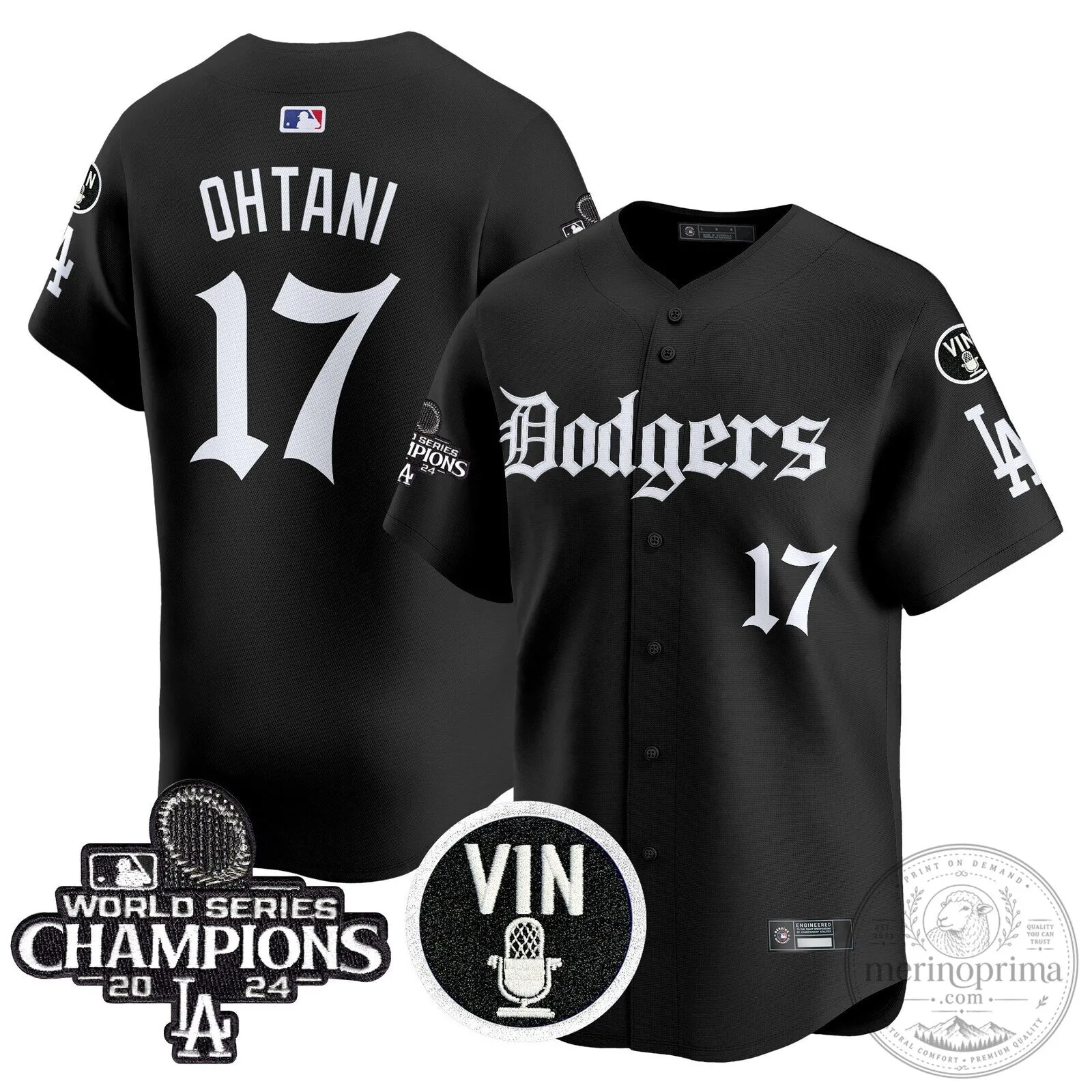 Dodgers Clayton Kershaw Number 22 Black World Series Champions Baseball Jersey 45 Dodgers Clayton Kershaw Number 22 Black World Series Champions Baseball Jersey