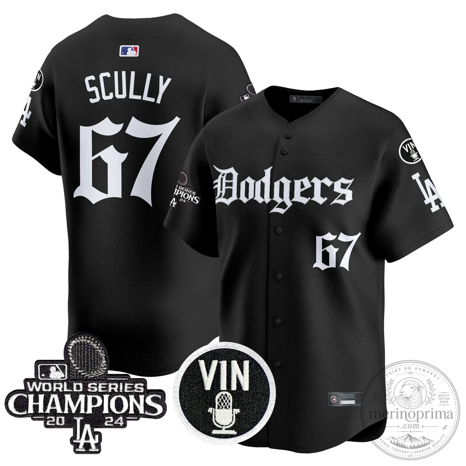 Dodgers Clayton Kershaw Number 22 Black World Series Champions Baseball Jersey 51 Dodgers Clayton Kershaw Number 22 Black World Series Champions Baseball Jersey