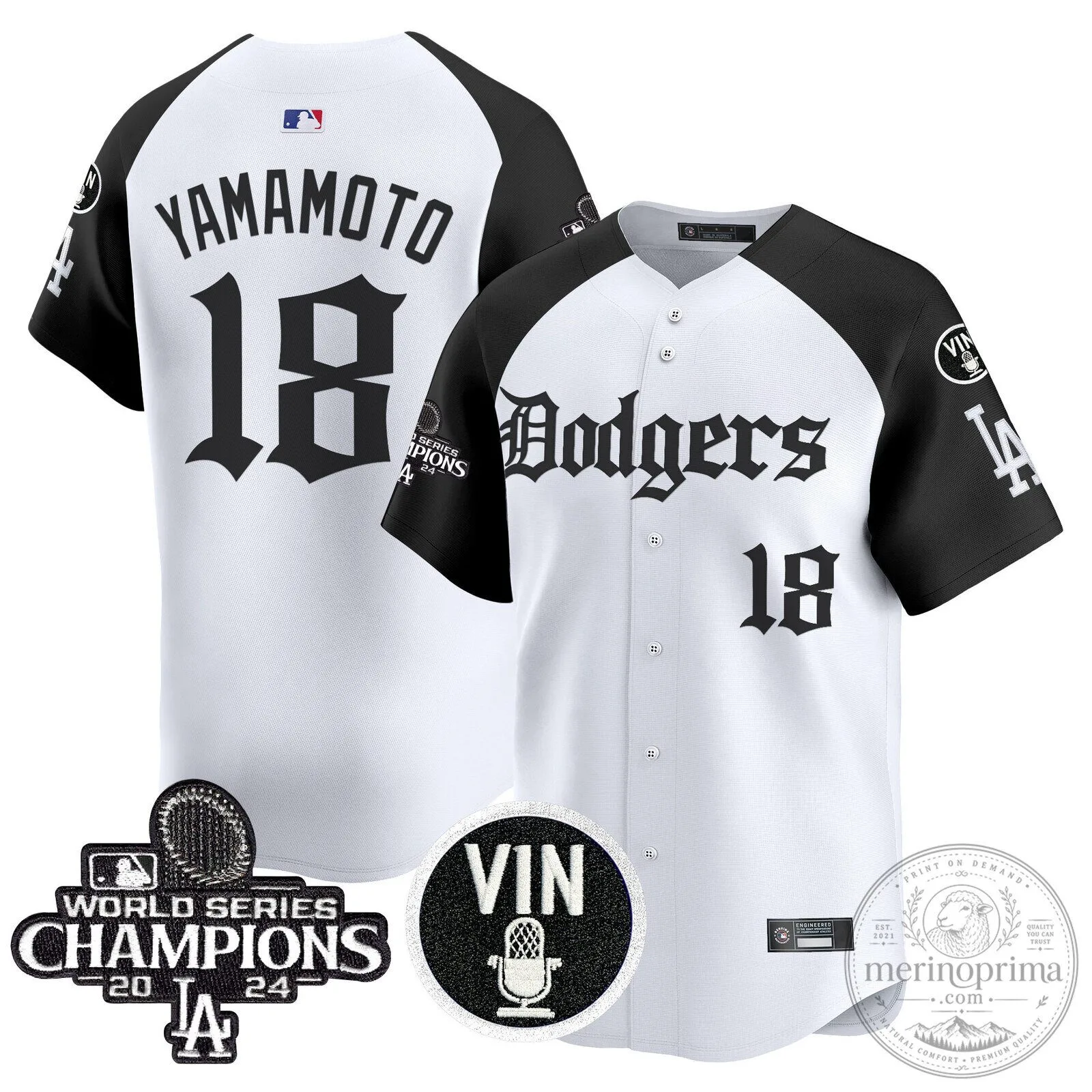 Dodgers Clayton Kershaw Number 22 Black World Series Champions Baseball Jersey 68 Dodgers Clayton Kershaw Number 22 Black World Series Champions Baseball Jersey