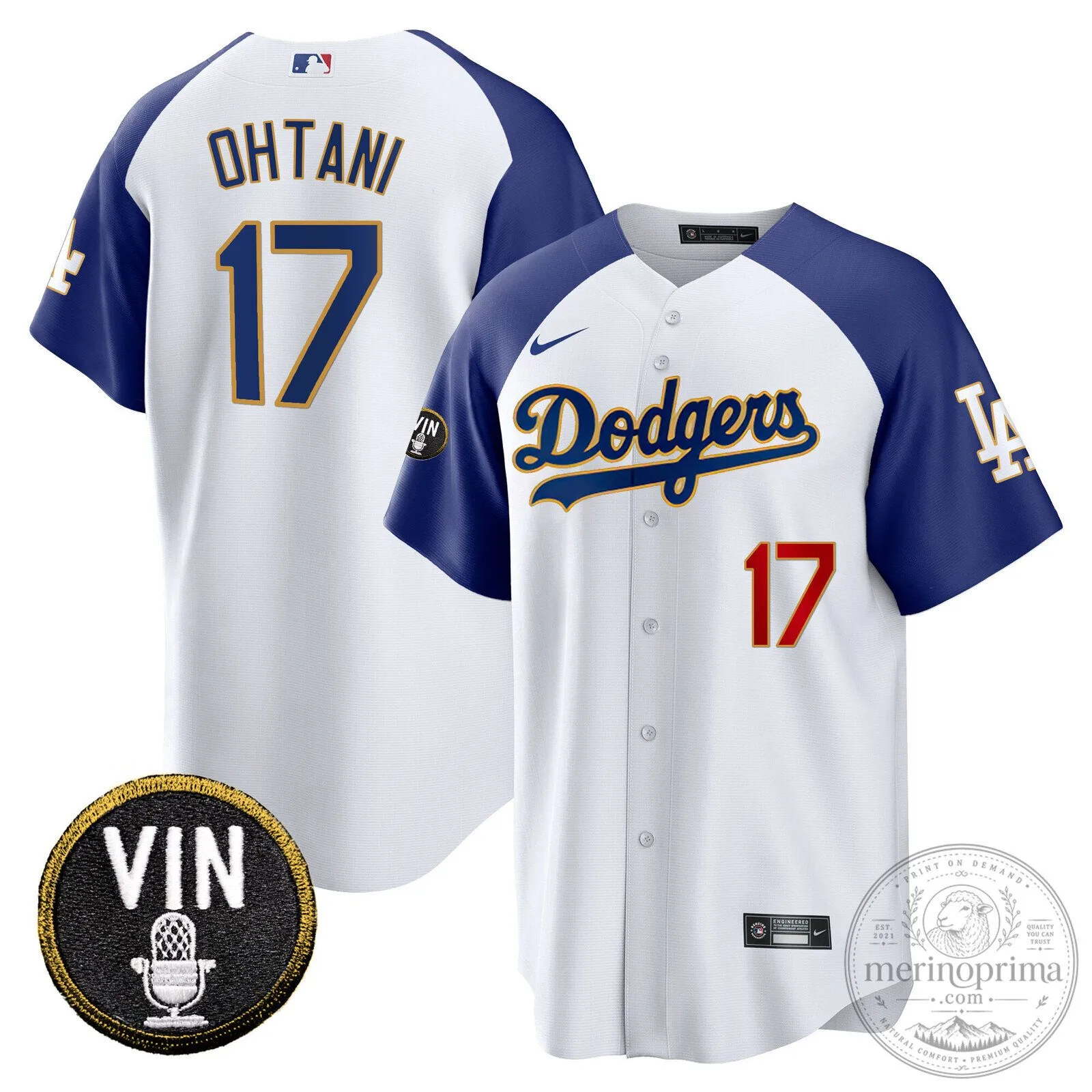 Shohei Ohtani Number 17 Jersey for Baseball Enthusiasts of the Los Angeles Dodgers 2 Shohei Ohtani Number 17 Jersey for Baseball Enthusiasts of the Los Angeles Dodgers