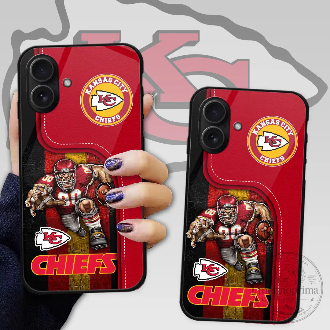 Kansas City Chiefs Football Player Red And Black Phone Case