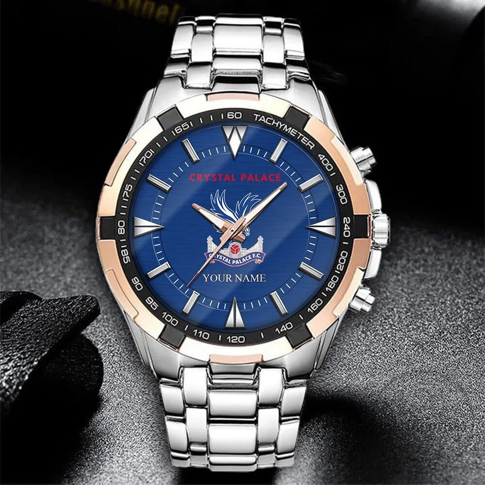 Crystal Palace Football Club Personalized Quartz Watch