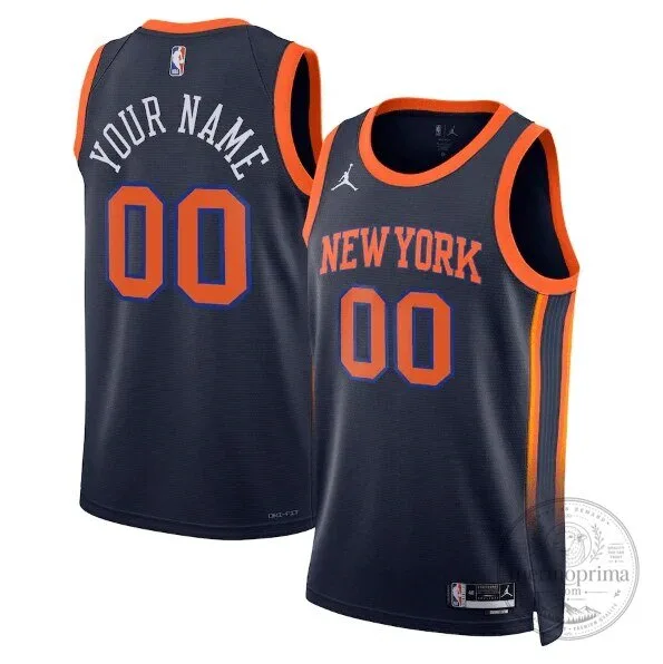 New York Knicks Statement Edition Customizable Basketball Jersey