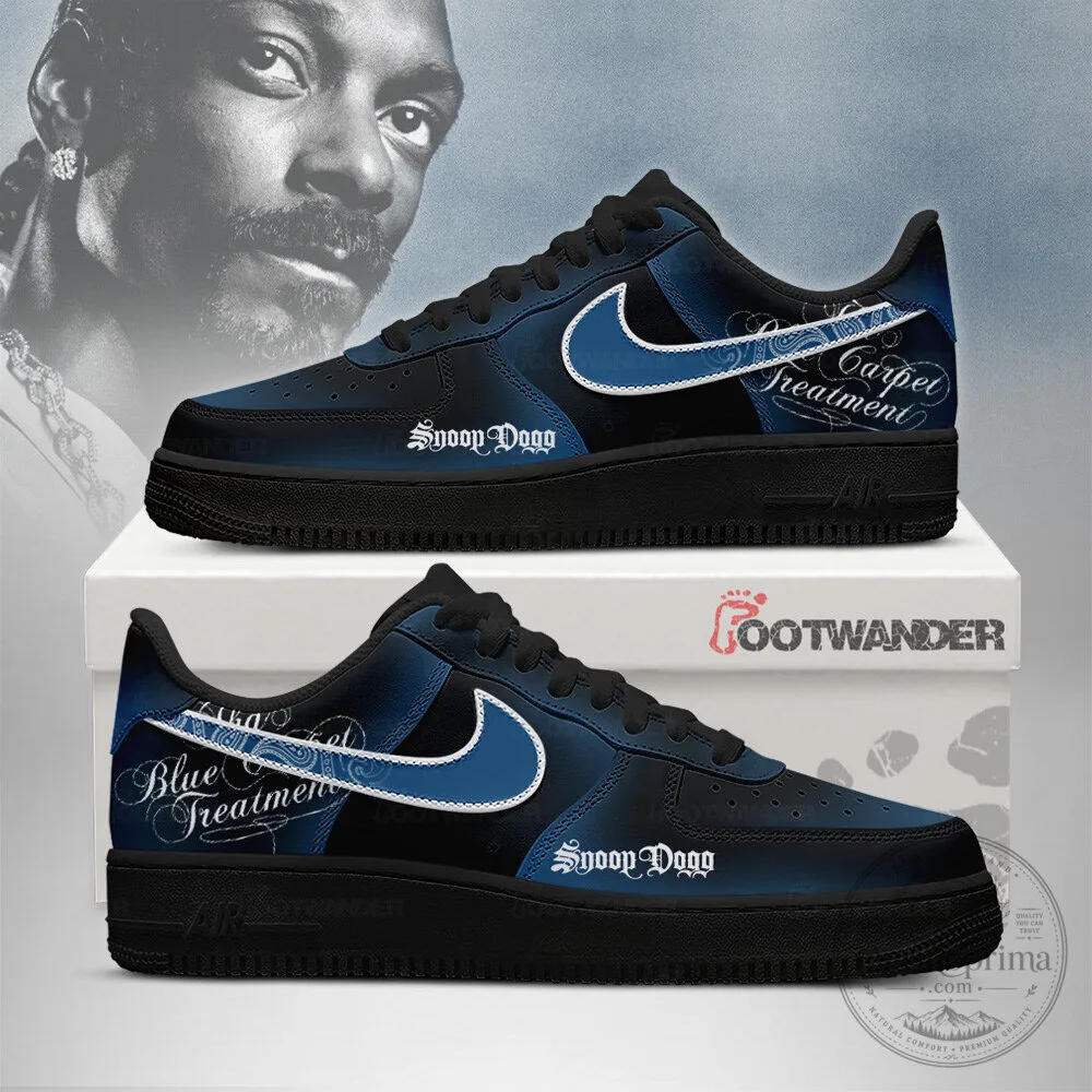 Snoop Dogg Blue Carpet Treatment Custom Shoes