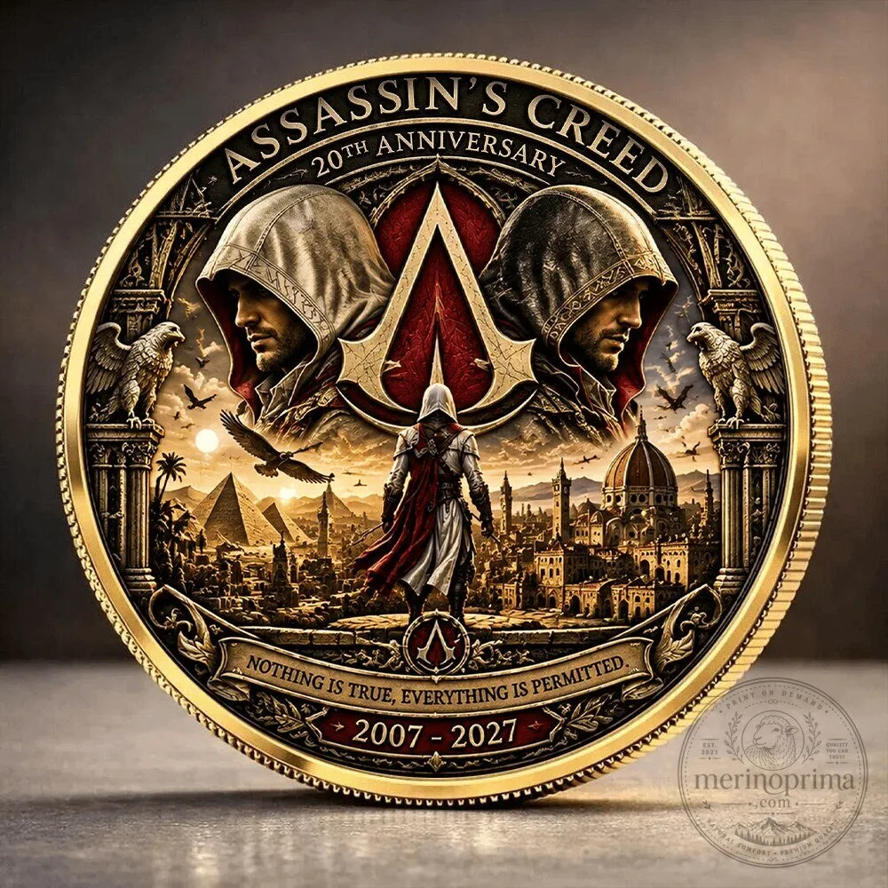 Assassin's Creed 20th Anniversary Collectible Commemorative Coin