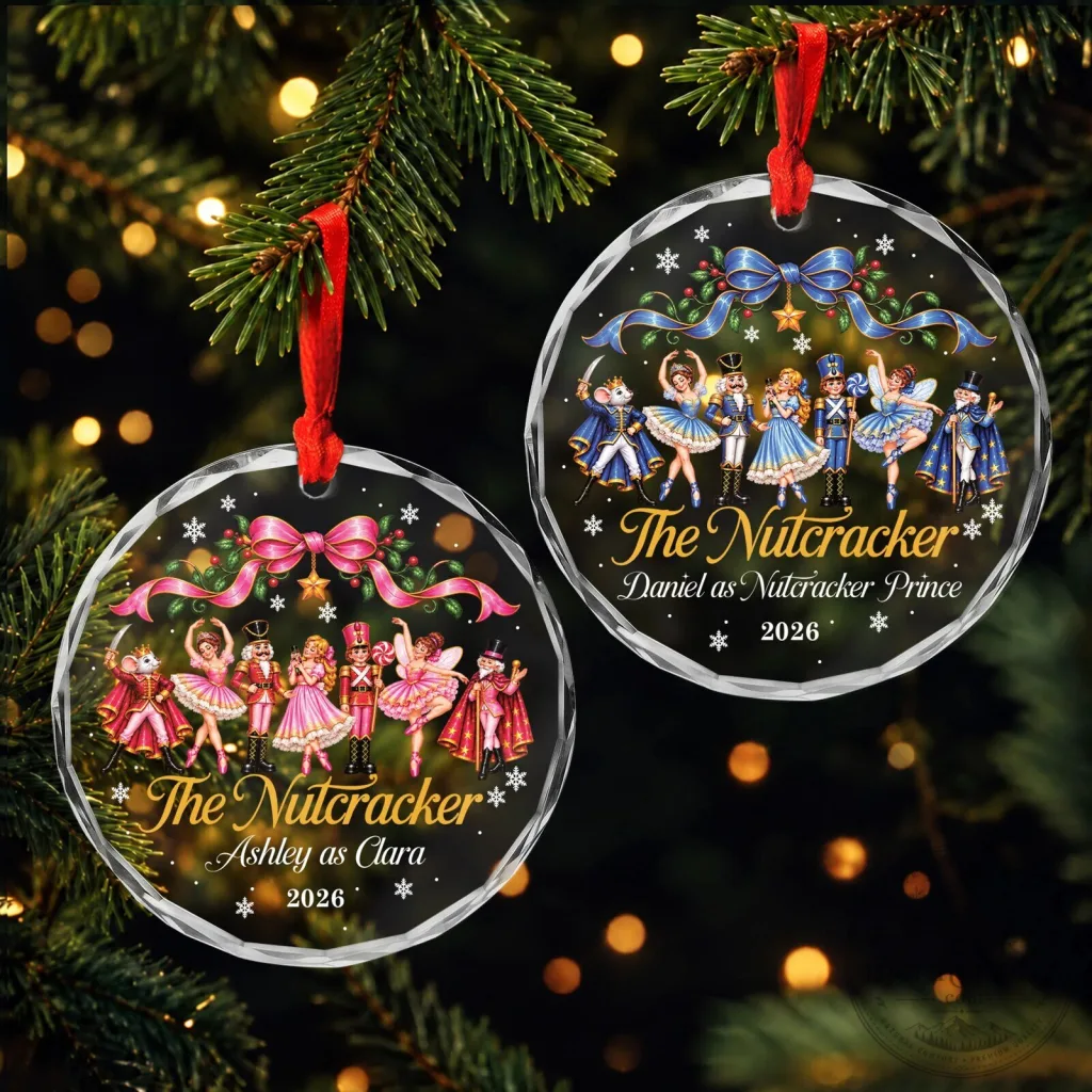 The Nutcracker Ballet Personalized Christmas Tree Ornament The Nutcracker Ballet Personalized Christmas Tree Ornament