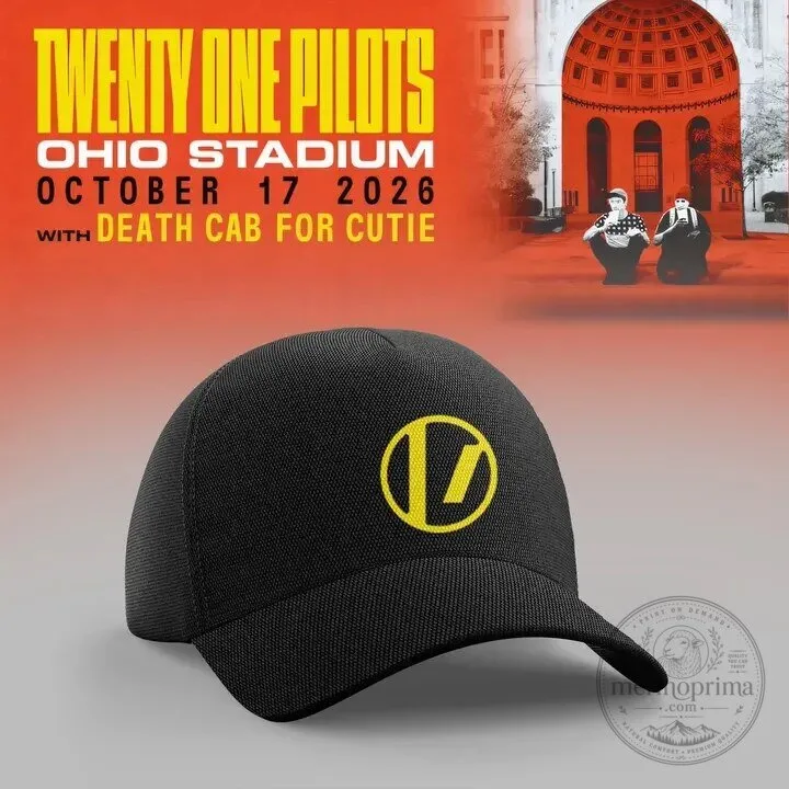 October 2026 Twenty One Pilots Concert T-Shirt from Ohio Stadium 7 October 2026 Twenty One Pilots Concert T-Shirt from Ohio Stadium