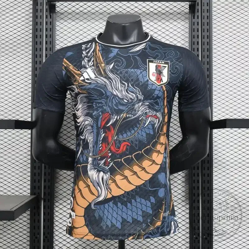 Special Edition Soccer Jersey for Japan National Football Team with Dragon Design