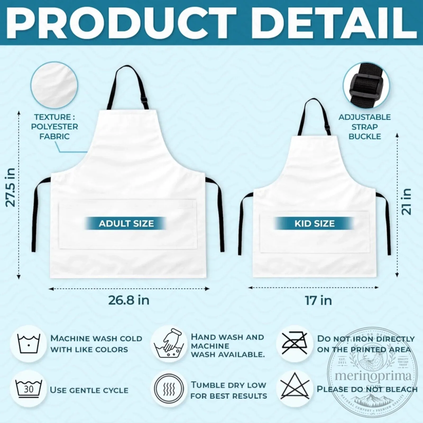 Personalized Little Baker and Chef Kids Apron with Pockets 12 Personalized Little Baker and Chef Kids Apron with Pockets