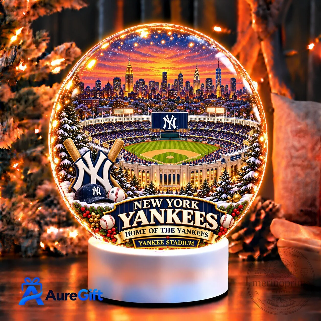 New York Yankees Yankee Stadium Baseball Night Light