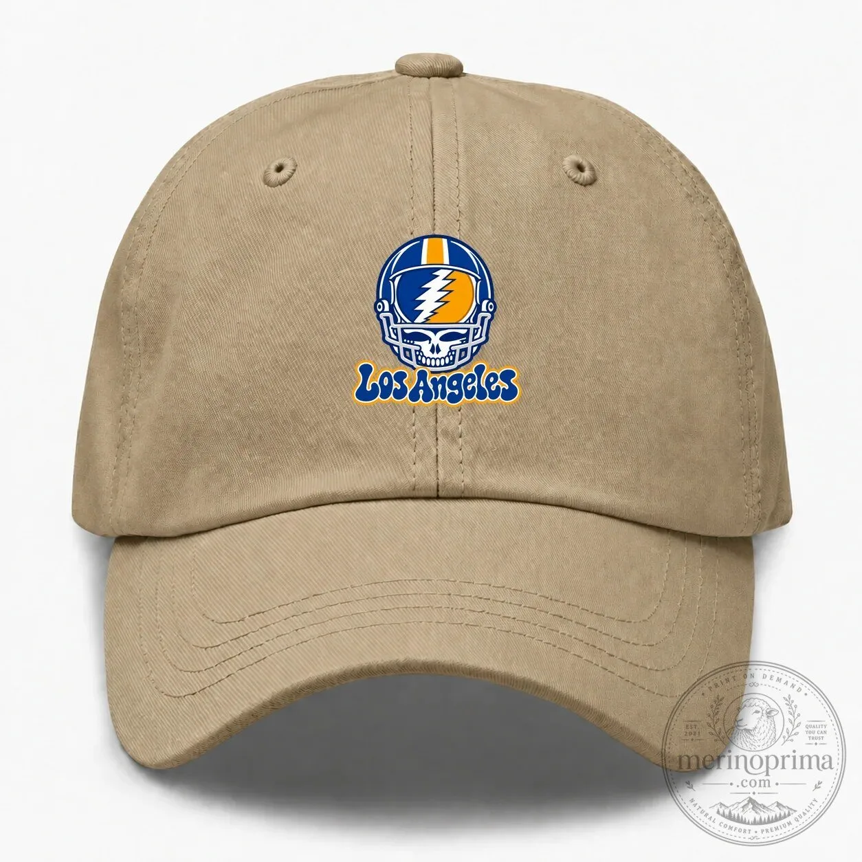 Los Angeles Grateful Dead Stealie Football Helmet Embroidered Dad Hat 7 Los Angeles Grateful Dead Stealie Football Helmet Embroidered Dad Hat
