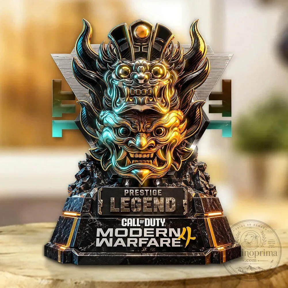 Call of Duty Modern Warfare Prestige Legend Custom Acrylic Plaque